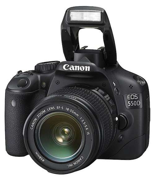 Canon EOS 550D and Canon 18-55mm IS lens