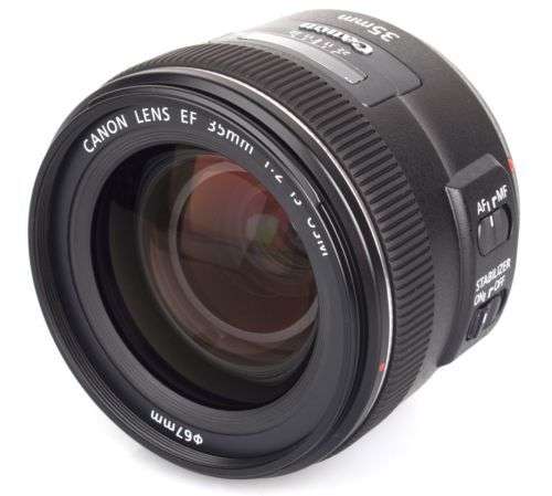 ** R1 - NO RESERVE ** Canon EF 35mm f/2 Wide Angle Lens (Non-IS)