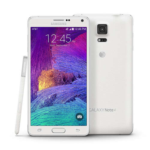 Samsung Note 4 Smartphone (SM-N910H) 32GB - FREE cover/screen protector (White)