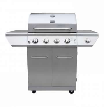 Terrace Leisure Saturn 590 Gas Braai (Stainless Steel - 4 Burner)