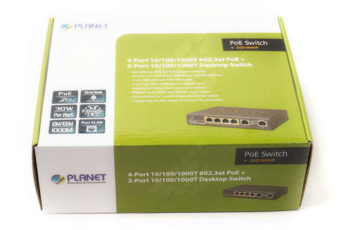 Planet Desktop POe 4 Port Switch (GSD-604HP)