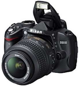 USED Nikon D3000 DSLR with 18-55mm f/3.5-5.6G AF-S DX VR Nikkor Lens
