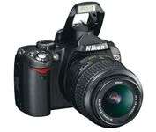 Nikon D80 DSLR (10.2 megapixels) PLUS 18-55mm lens