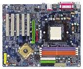 Gigabyte GA-K8NSC Motherboard with AMD 3000+ CPU with new Cooler