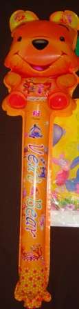 Winnie The Pooh Rattle Blow Up Balloon 1's