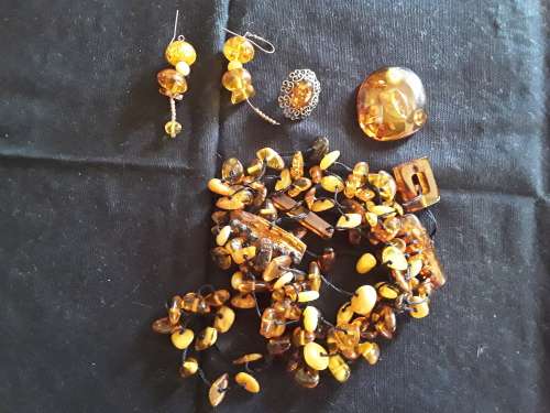 Damaged Amber pieces