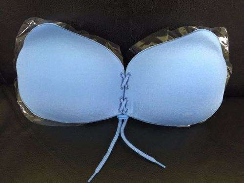 Silicone Invisible Strapless Bra Self Adhesive Stick On Push Up Gel Backless Bra