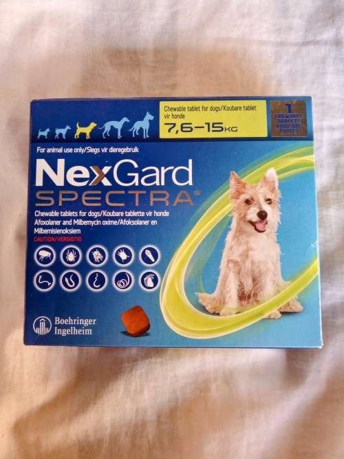 Nexguard spectra 7.6 to 15kg