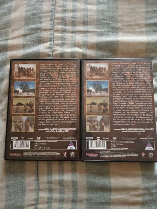 Grensoorlog volume 1 and 2 DVD pack