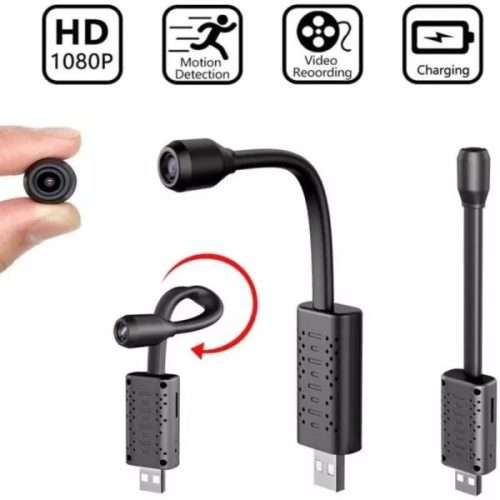 HD Mini USB Camera Real-time Surveillance Wifi DV IP AI Human Detection Loop Recording Remote View