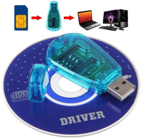 Mobile Phone USB Mini Sim Card Reader