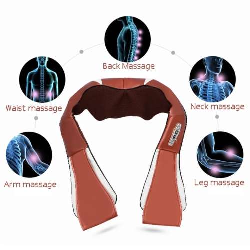 Body Massager Infrared Heating Therapy Kneading Body Cervical Tuina Relaxation Health