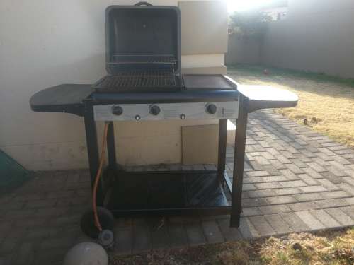 3 burner gas braai