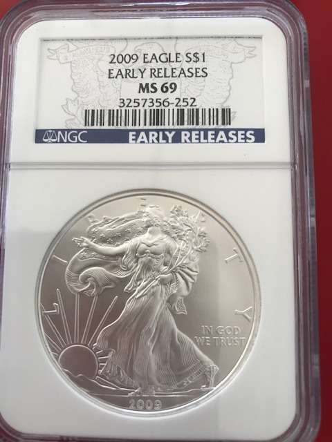 2009 SILVER EAGLE MS-69