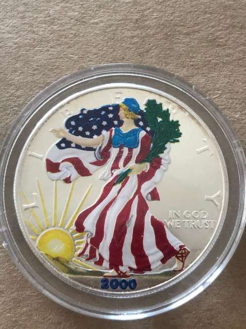 2000 Silver Eagle 1 Oz