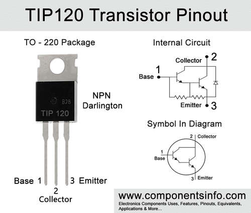 TIP120 NPN Transistor 60V 5A