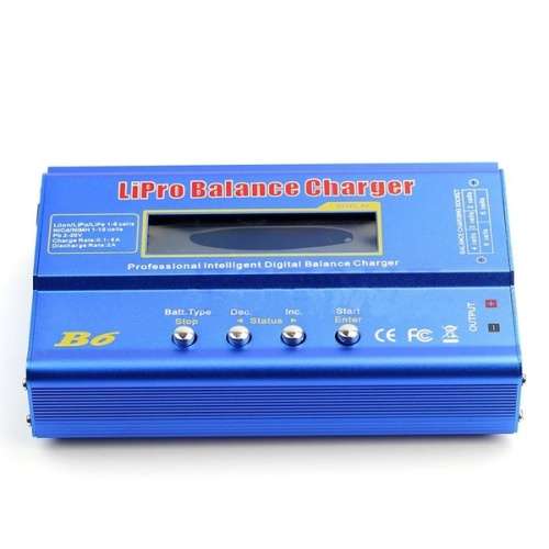 IMAX B6 80W LiIon/LiPo/LiFe/NiCd/NiMH/Pb Balance Charger