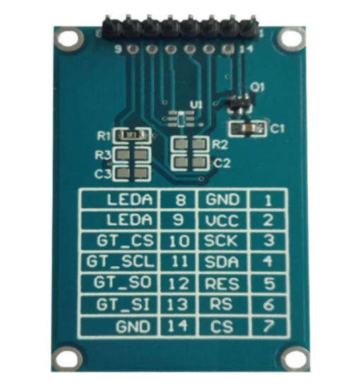 1.77 Inch TFT ST7735S SPI Display