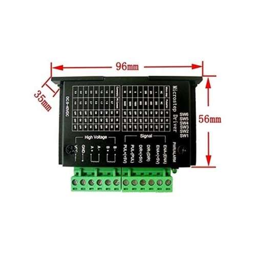 TB6600 4.0A 9.42VDC Stepper Motor Driver