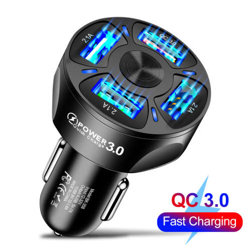 4 Ports CAR USB Fast Charger