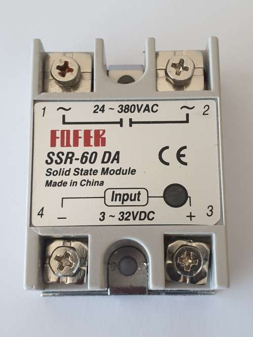 Industrial FOTEK 3-32VDC Coil 24-380VAC 60A Load Solid State Relay