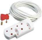 Ellies 5m Surge Protected Extension Cord With Side By Side Coupler FBE2X5W16S