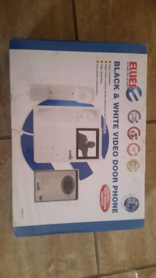 ELLIES VIDEO DOOR PHONE CAMERA + BLACK AND WHITE DISPLAY