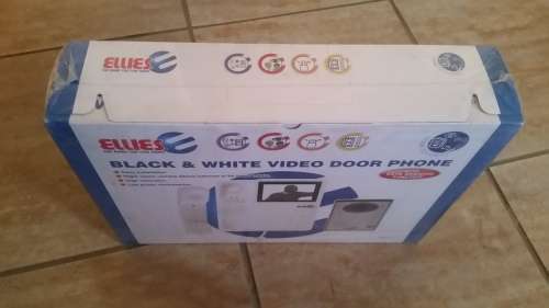 ELLIES VIDEO DOOR PHONE CAMERA + BLACK AND WHITE DISPLAY