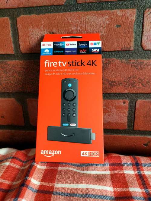 AMAZON Fire TV Stick 4K - Streaming Device / Dolby Vision / Latest Alexa Voice Remote (includes TV c
