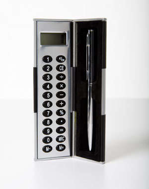 BUY 1 GET 1 FREE MAGIC BOX PEN AND CALCULATOR SET