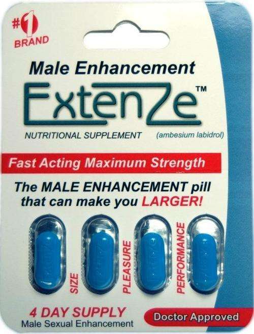 Extenze Male Enhancement 4 Pills Pack