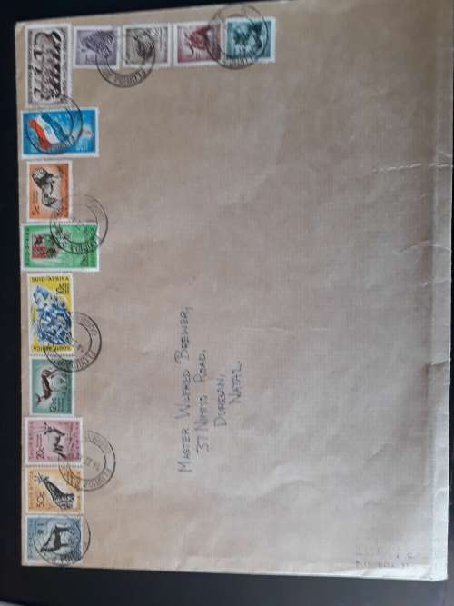 Union of south africa envelopes