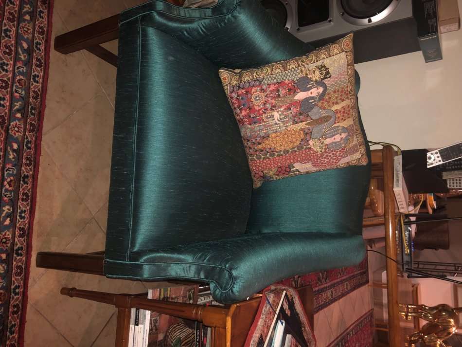 Elsabe Caraolis Occasional Chairs - Emerald Silk