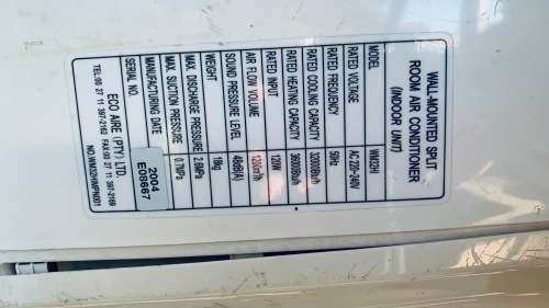 AIRCON SPLIT UNITS - LOT - LIQUIDATION STOCK