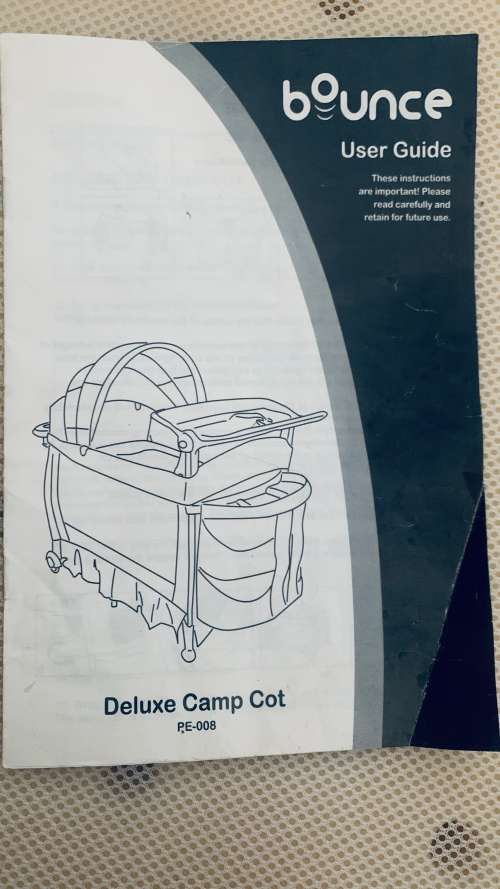 Bounce Baby Camper Cot FREE SHIPPING