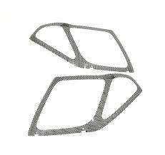 Nissan Navara carbon look Headlight Shields  10-16