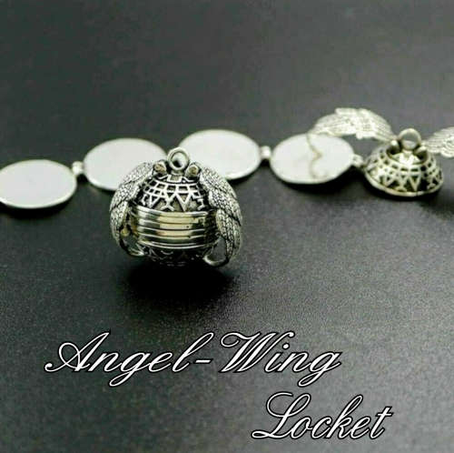 Angel wing Memory pendant