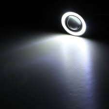 2 x LED Fog Angel Eyes R500