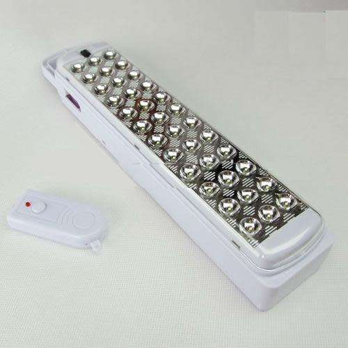 Rechargeable Emergency Light with Remote - 36 LED