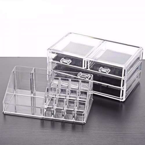 4 Draw Organiser - Cosmetic Organiser - Lipstick & Nail Polish Organizer