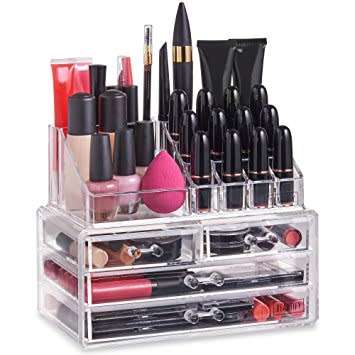 4 Draw Organiser - Cosmetic Organiser - Lipstick & Nail Polish Organizer