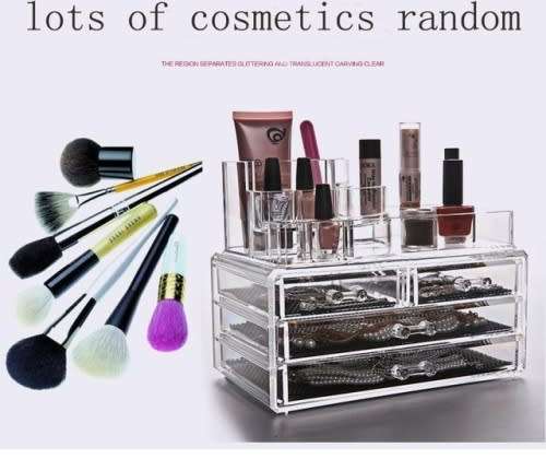 4 Draw Organiser - Cosmetic Organiser - Lipstick & Nail Polish Organizer