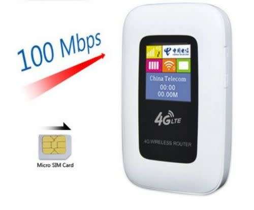 Portable 4G LTE WiFi Router - 4G WiFi Router - 4G LTE WiFi Portable Route