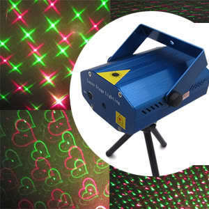 Mini Laser Stage Light ( Holographic Laser Star Projector)
