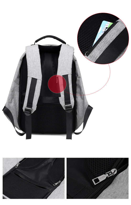 Anti - Theft Laptop Backpack - Safety Bag