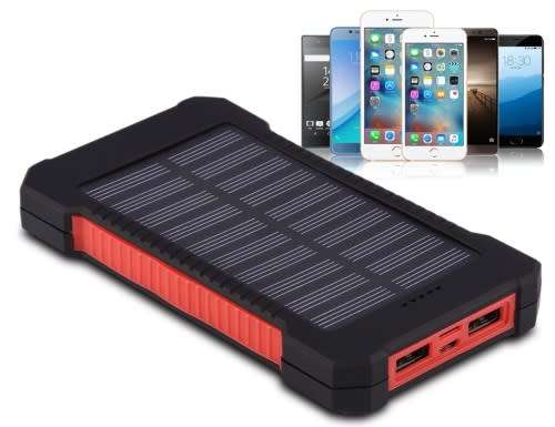 36800mAh Solar Power Charger Power Bank