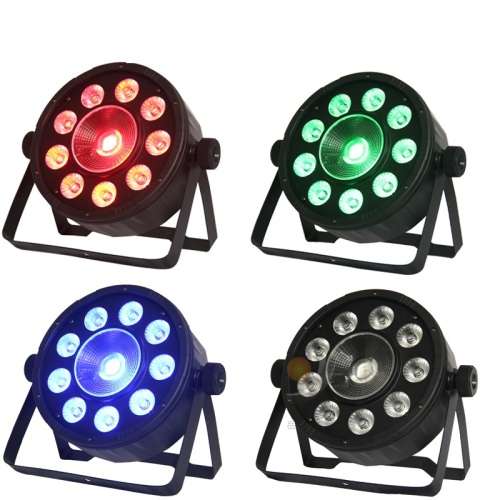 Slim 9+1 Each RGB LED Par Light