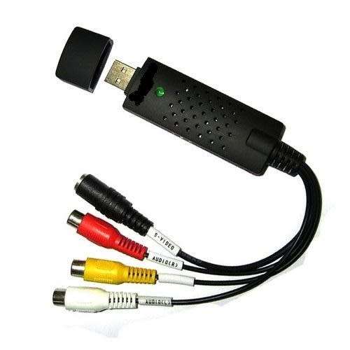 USB Video DVR 2.0 Video Adapter With Audio - S-Video
