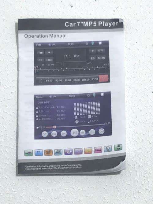 7 Inch Car MP5 Player 7030CM