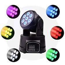 Mini 7 LED  Moving Head